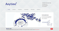 Desktop Screenshot of anytime.dk