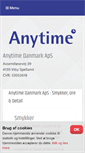 Mobile Screenshot of anytime.dk